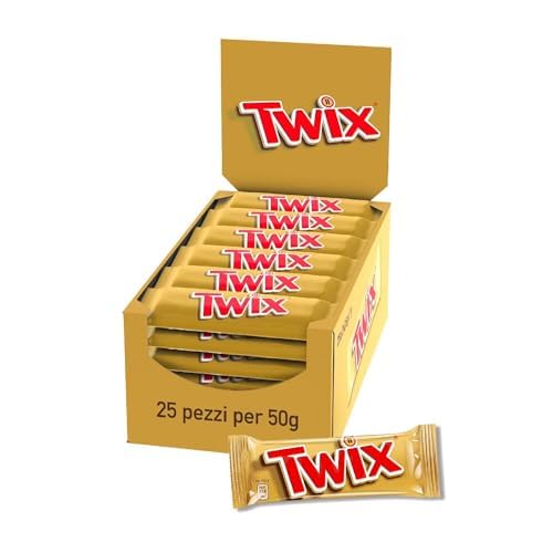 TWIX CHOCOLATE BAR 50G 25 x 50g bars