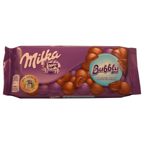 Milka Bubbly Alpine Milk 100g (10-pack)