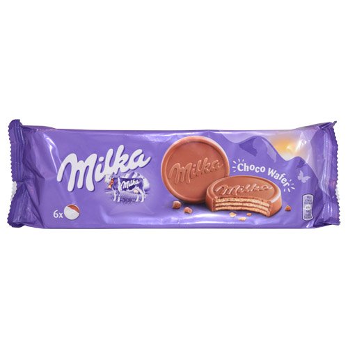 Milka Choco Wafer (6 Waffles) 180g (Pack of 4)