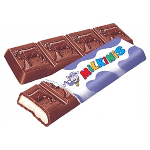 Milka Milkinis Chocolate Bars, 87.5g/3.09oz (Pack of 4)