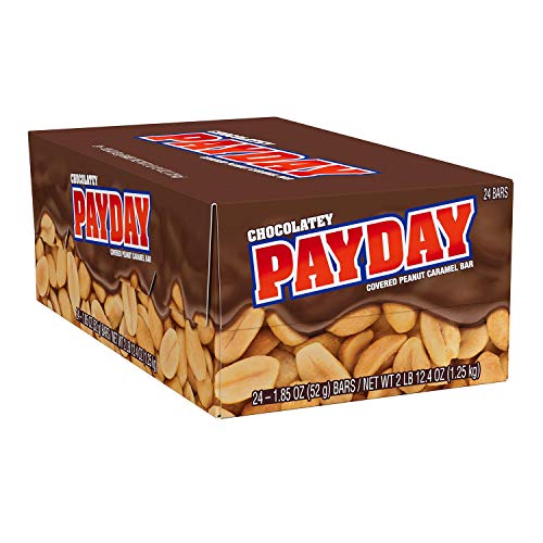 Pay Day Chocolate, 24 Count (Pack of 1)