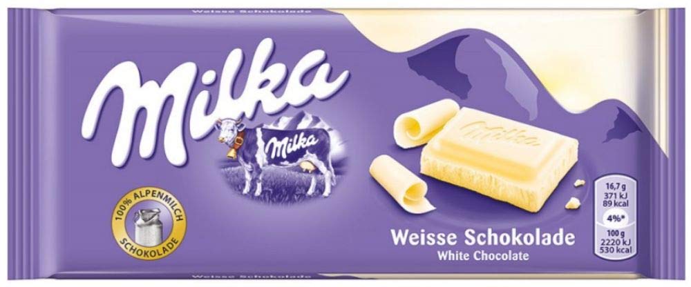 Milka Assorted Chocolates Variety Pack of 8 Bars (Bundle #2)