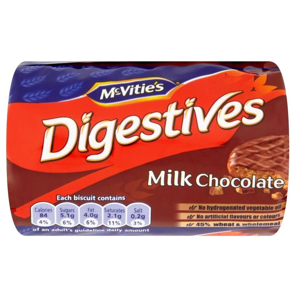 McVitie's Digestives - Milk Chocolate (200g) - Pack of 6