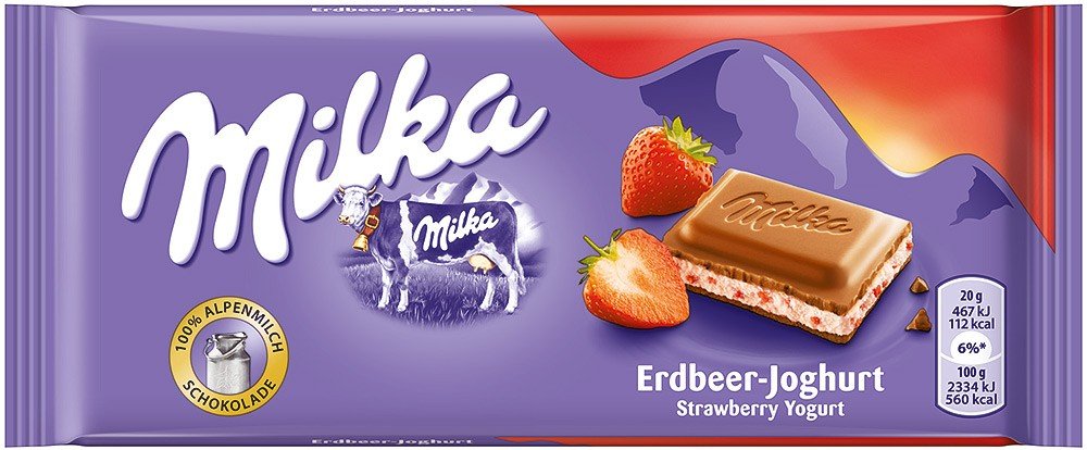 Milka Assorted Chocolates Variety Pack of 8 Bars (Bundle #2)