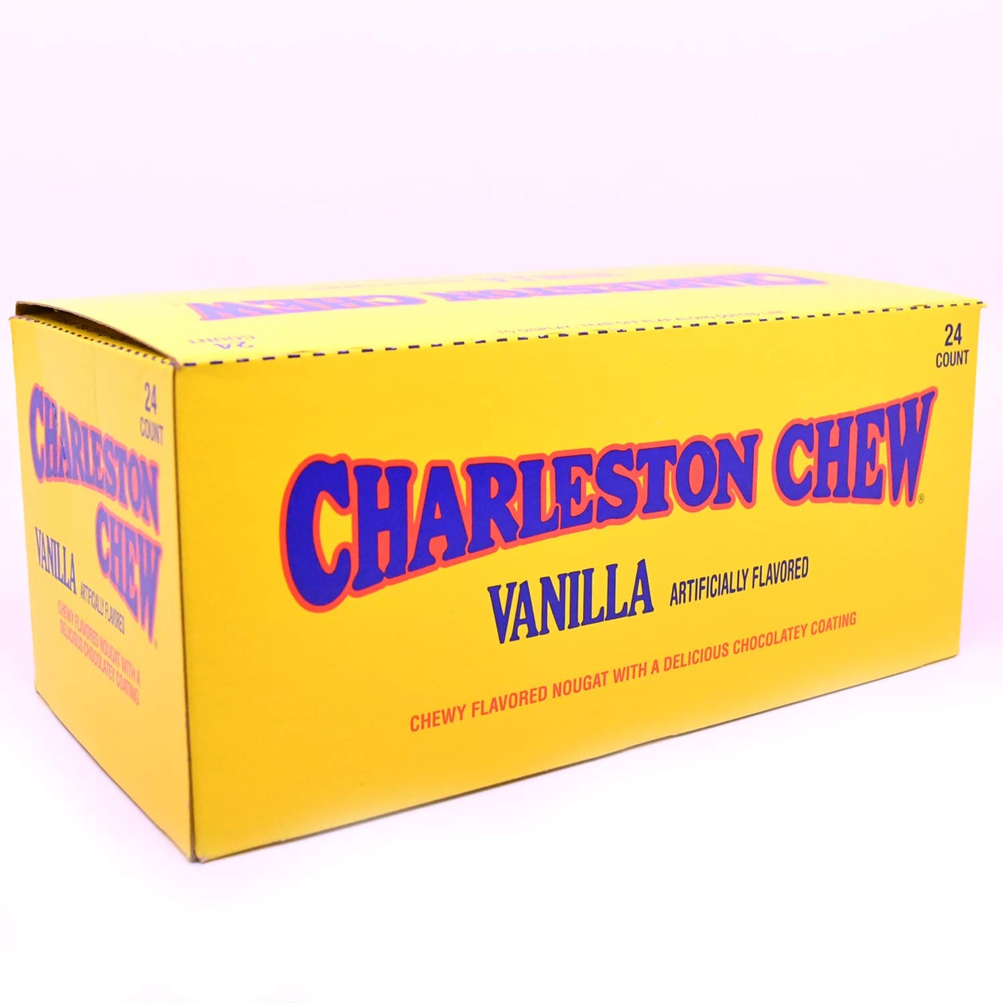 Charleston Chew Vanilla Flavor, Pack of 24 1.88-Oz. Bars