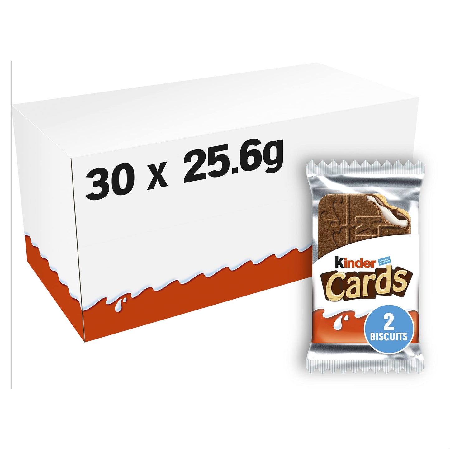 kinder Cards Chocolate Wafers (30 X 2 Cards)