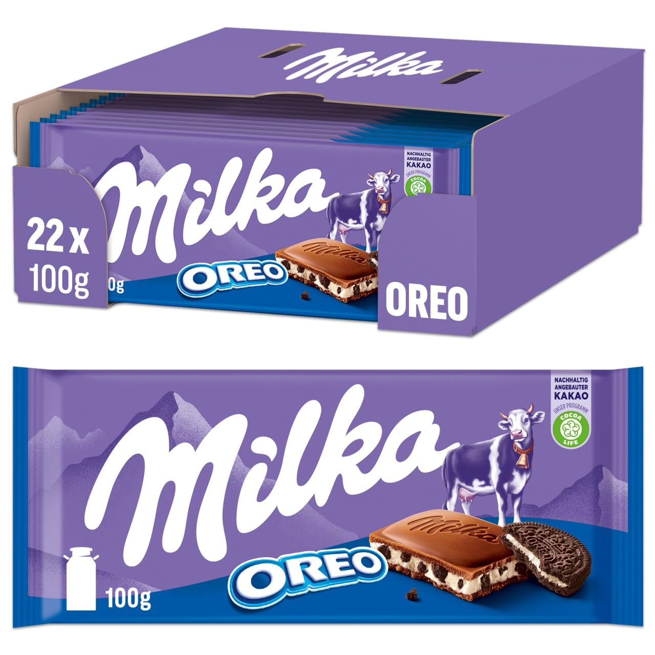 Milka Oreo 100g (Case of 20)