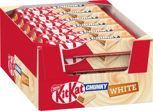 Nestlé KitKat Chunky White 40g (Pack of 24)