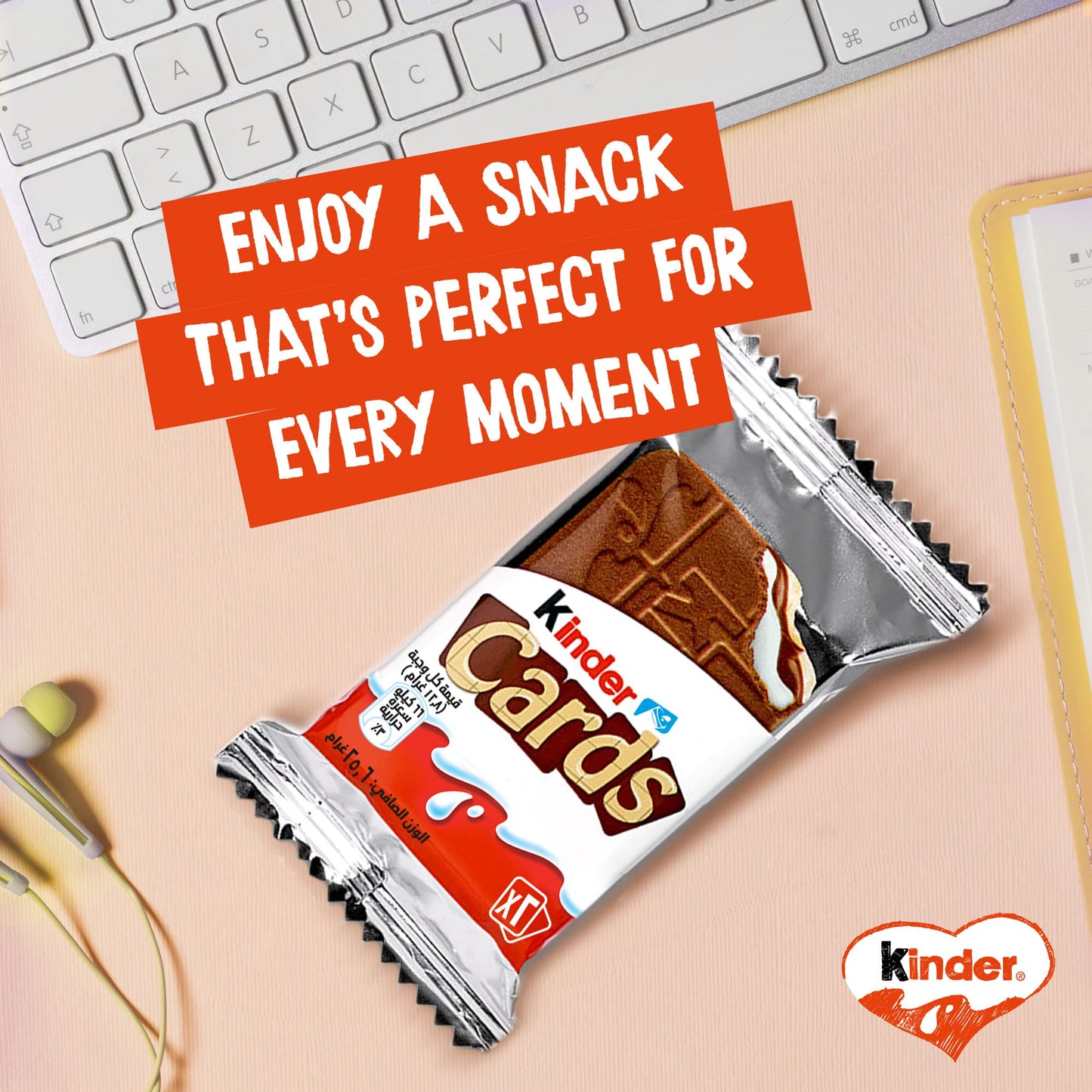 kinder Cards Chocolate Wafers (30 X 2 Cards)